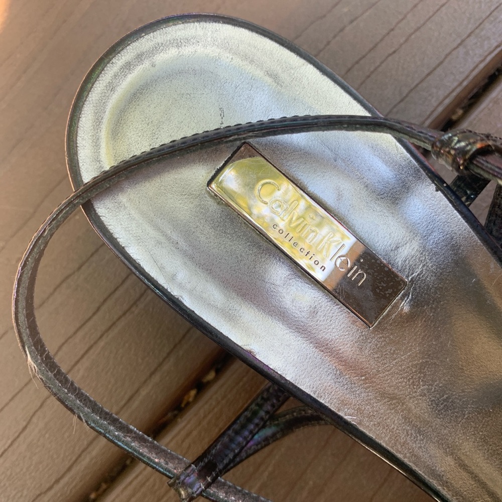 Vintage Calvin Klein Collection W9 Sandals - Picture 3 of 4
